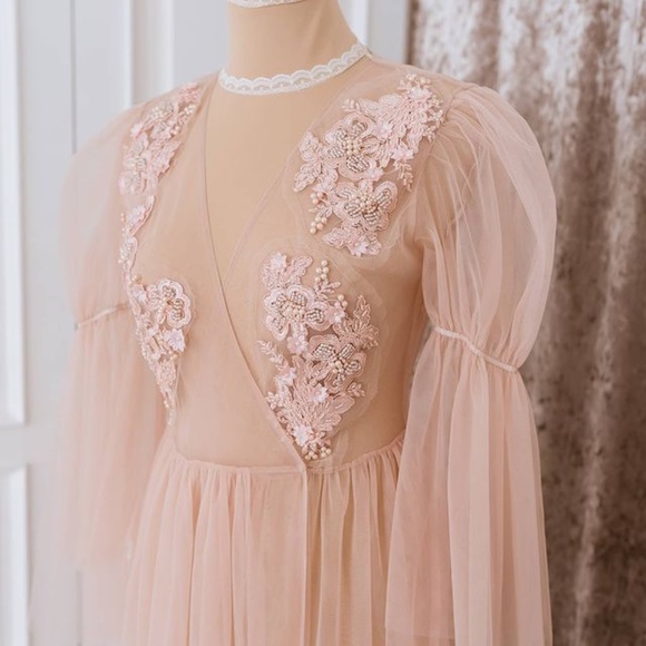 💕NWOT Pink Dolce Vita Dress -Memory Lane Homewaer - L 💕 - Picture 9 of 15